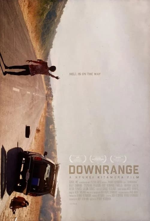 Downrange film posteri